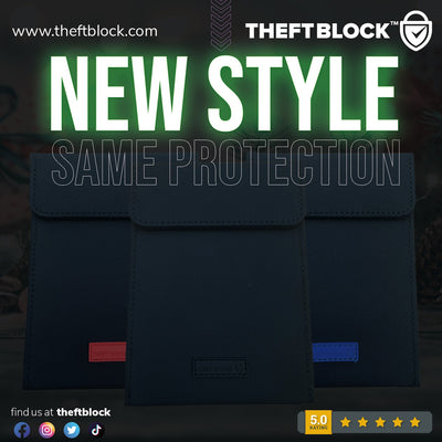 Theft Block Premium RFID Faraday Key Protection Pouch